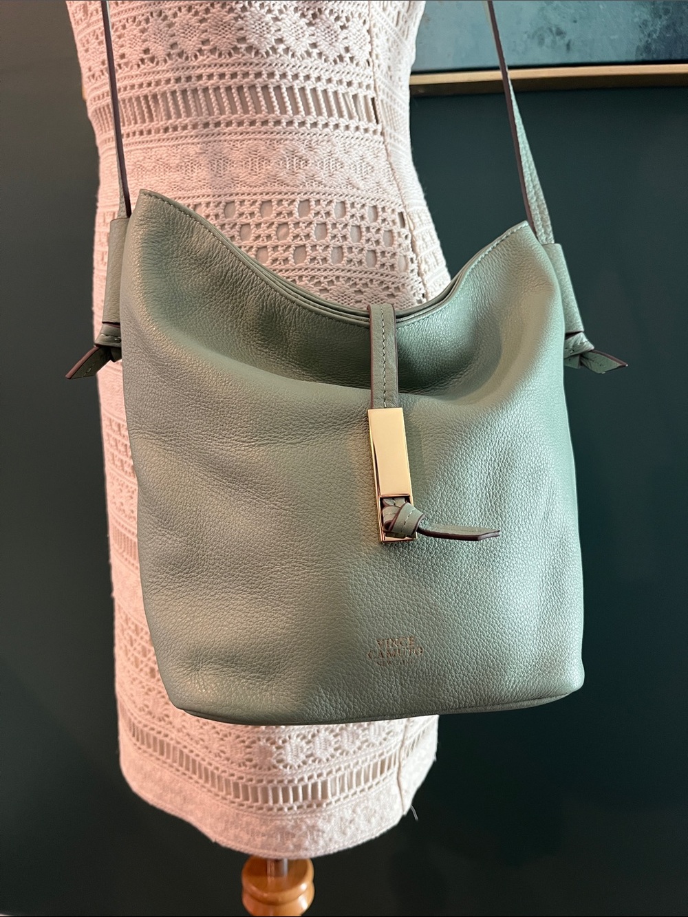 Vince Camuto Slouchy Leather Bucket Bag - Picture 2 of 12
